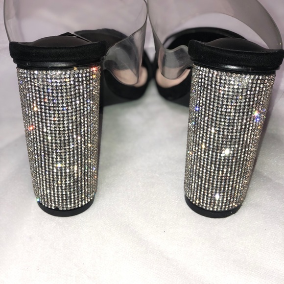 ✨ Rhinestone Heels ✨ - Picture 3 of 5